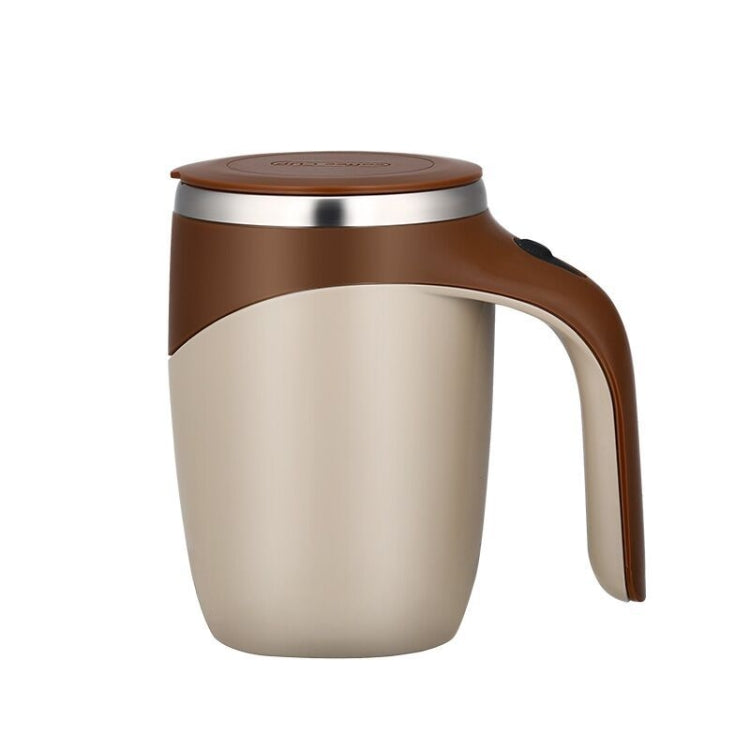 Elektrischer Rührbecher Milchshake Kaffee Rührbecher, Elektrisch (Weiß), Elektrisch (Braun)