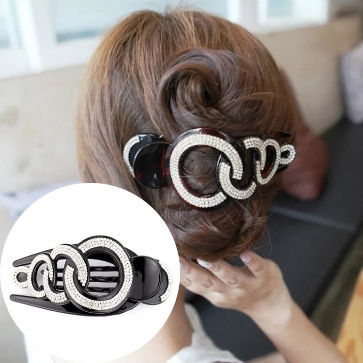 Strass-Haarspange, Haarklammer, Haaraccessoires, große Styling-Tools, Haarnadel für Damen