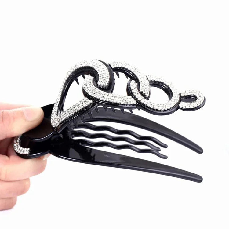 Strass-Haarspange, Haarklammer, Haaraccessoires, große Styling-Tools, Haarnadel für Damen