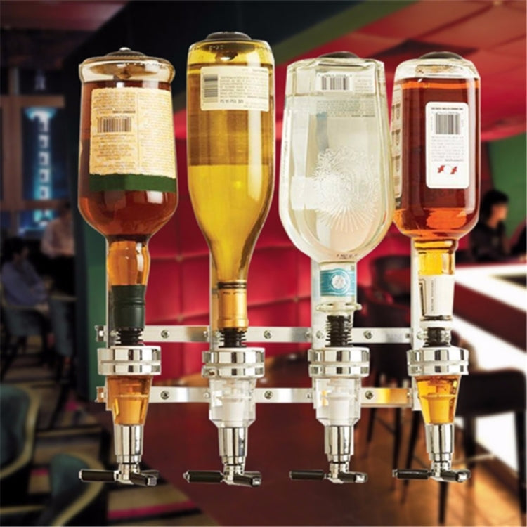 Wandmontierter Dosierspender aus Aluminiumlegierung für Cocktails, Barkeeper, Wein, 30 ml Mengenregulierung