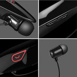 Große Kapazität Akku Freisprech Sport Kabellose Bluetooth Stereo Ohrhörer mit Mikrofon
