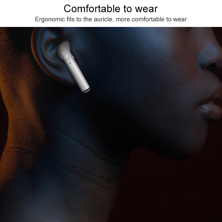 I7s Binaurales Kabelloses Bluetooth Headset TWS Ohrhörer mit Ladebox Verchromt