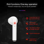 I7s Binaurales Kabelloses Bluetooth Headset TWS Ohrhörer mit Ladebox Verchromt