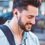 Langsdom M305 Bass Ohrhörer für Telefon 3,5mm In-Ear Metall Ohrhörer mit HD Mikrofon Ohrstöpsel für xiaomi iPhone Samsung