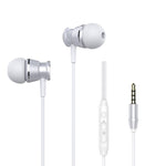 Langsdom M305 Bass Ohrhörer für Telefon 3,5mm In-Ear Metall Ohrhörer mit HD Mikrofon Ohrstöpsel für xiaomi iPhone Samsung
