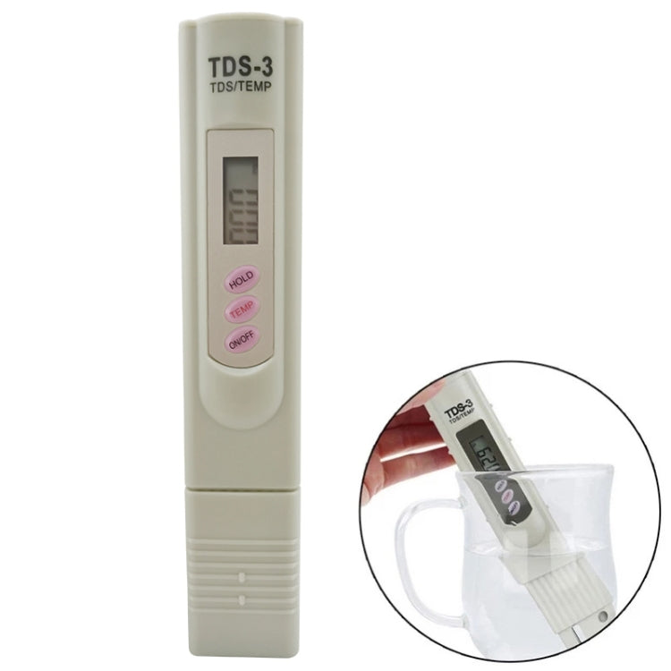Digitaler TDS-Messgerät Tester Filter Wasserqualitätsreinheit Tester Trinkwasser Mineralien Testwerkzeug