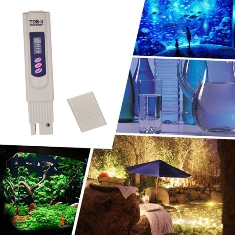 Digitaler TDS-Messgerät Tester Filter Wasserqualitätsreinheit Tester Trinkwasser Mineralien Testwerkzeug