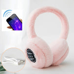 Bluetooth-Ohrenschützer, Winter-Plüsch, winddicht, für Damen und Herren