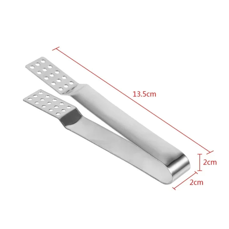2 Stück Edelstahl-Teebeutelclips, widerstandsfähige Teebeuteldrücker, Teebeutelclips