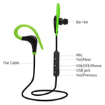 AiWei BT-01 Kabelloser Bluetooth Ohrhörer mit Mikrofon-Haken Sport-Ohrhörer