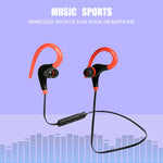 AiWei BT-01 Kabelloser Bluetooth Ohrhörer mit Mikrofon-Haken Sport-Ohrhörer