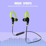 AiWei BT-01 Kabelloser Bluetooth Ohrhörer mit Mikrofon-Haken Sport-Ohrhörer