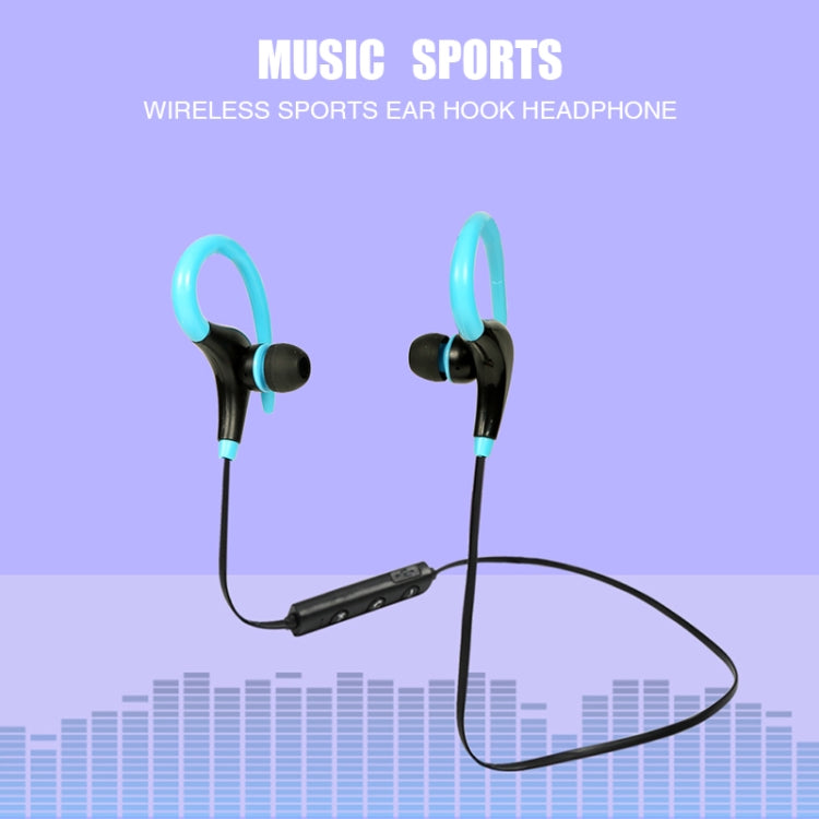 AiWei BT-01 Kabelloser Bluetooth Ohrhörer mit Mikrofon-Haken Sport-Ohrhörer