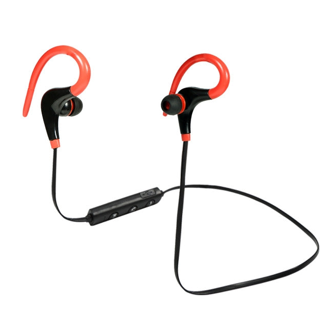 AiWei BT-01 Kabelloser Bluetooth Ohrhörer mit Mikrofon-Haken Sport-Ohrhörer