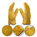 2 Pairs Motorcycle Gloves Riding Gloves Garden Labor Protection Safety Gloves, M, L, XL