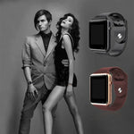 A1 1,54 Zoll IPS-Bildschirm Bluetooth-Smartwatch unterstützt Anrufe, Musik, Fotografie und TF-Karten