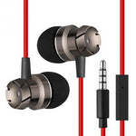 3,5mm Kabelgebundene Kopfhörer Freisprech-Headset In-Ear Ohrhörer Ohrstöpsel mit Mikrofon für Xiomi iPhone MP3 Player Laptop