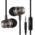 3,5mm Kabelgebundene Kopfhörer Freisprech-Headset In-Ear Ohrhörer Ohrstöpsel mit Mikrofon für Xiomi iPhone MP3 Player Laptop
