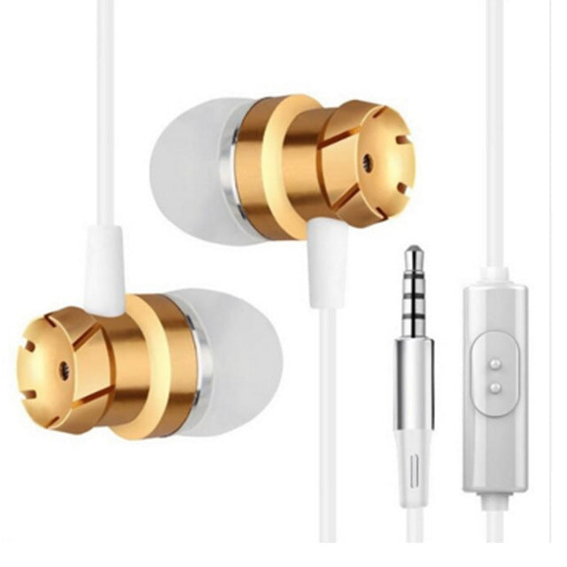 3,5mm Kabelgebundene Kopfhörer Freisprech-Headset In-Ear Ohrhörer Ohrstöpsel mit Mikrofon für Xiomi iPhone MP3 Player Laptop