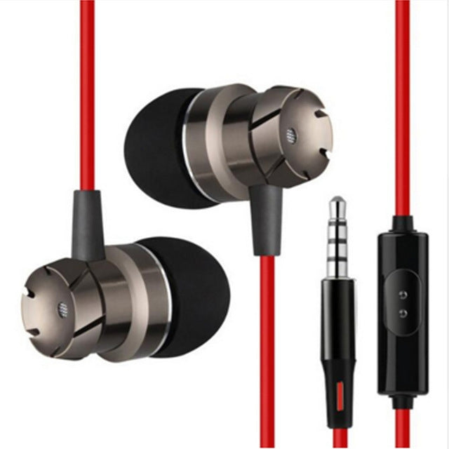 3,5mm Kabelgebundene Kopfhörer Freisprech-Headset In-Ear Ohrhörer Ohrstöpsel mit Mikrofon für Xiomi iPhone MP3 Player Laptop