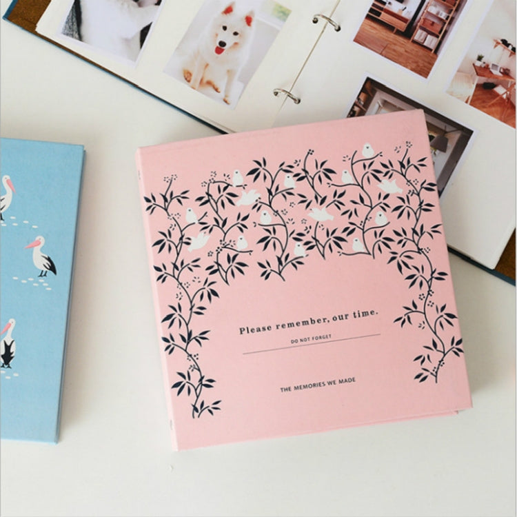 DIY-Fotoalbum zum Selbstgestalten, selbstklebend, lose Blätter, He Finch, Pelican, Yellow Pear, Pink Flamingo