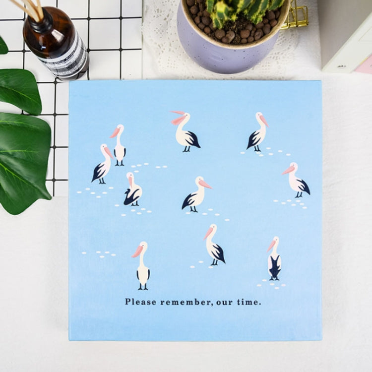 DIY-Fotoalbum zum Selbstgestalten, selbstklebend, lose Blätter, He Finch, Pelican, Yellow Pear, Pink Flamingo