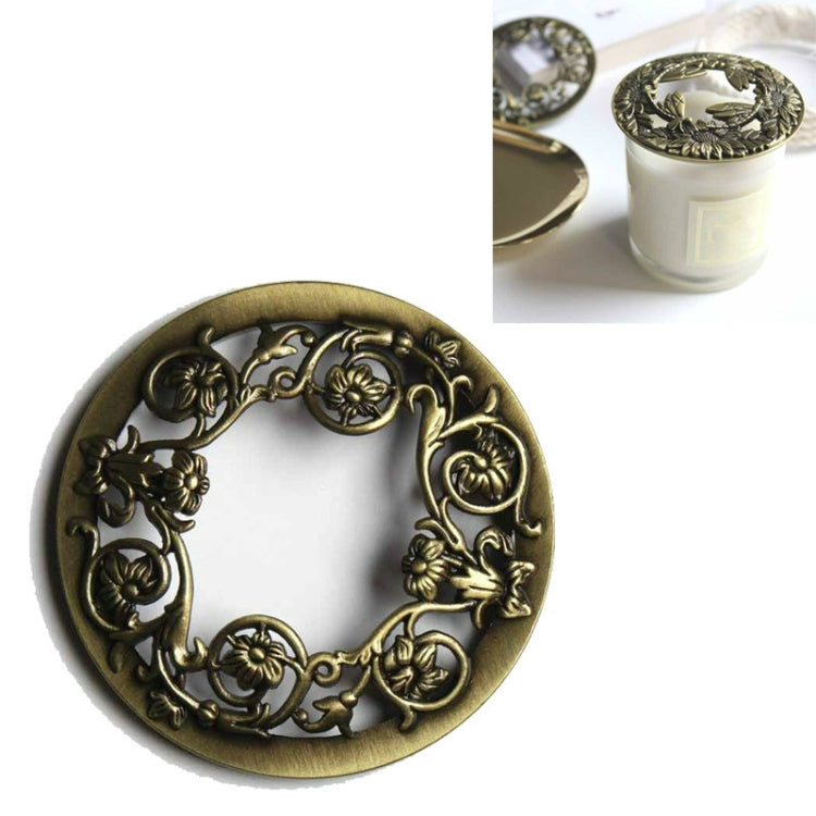Integrierte Polythermale Anti-Hänge-Wand-Duftkerzen-Zinklegierungs-Smart-Abdeckung aus Schmiedeeisen, Blume, Goldene Schneeflocke, Heilige Frucht, Schmetterlingsliebe, 3D-Schmetterling, Libelle