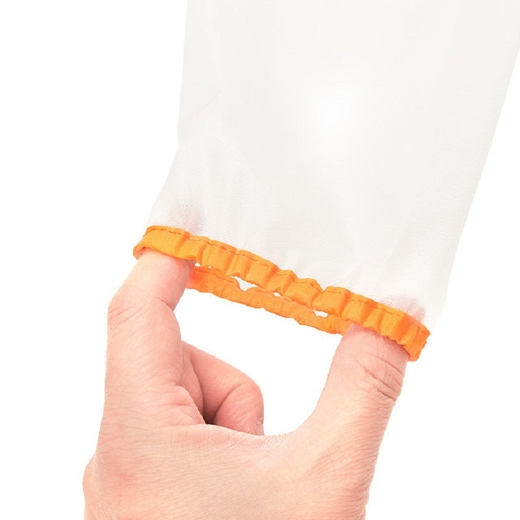 Zeichnen wasserdichte schmutzabweisende transparente Schürze für Kinder, transparente Schürze