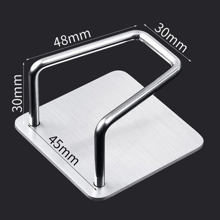 Edelstahl Schwamm Abtropfgestell Aufbewahrungsregal Küchen Badezimmer Organizer Regal, 5,4x5,4x3cm