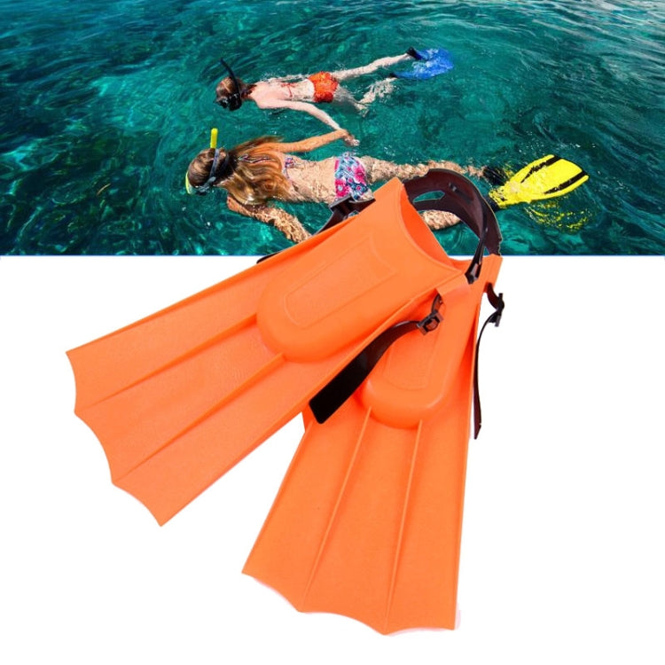 1 Paar Erwachsene verstellbare Flossen Schwimmflossen Schnorchelsohle, Tauchflossen (Orange), Tauchflossen (Grün), Tauchflossen (Blau), Tauchflossen (Gelb)