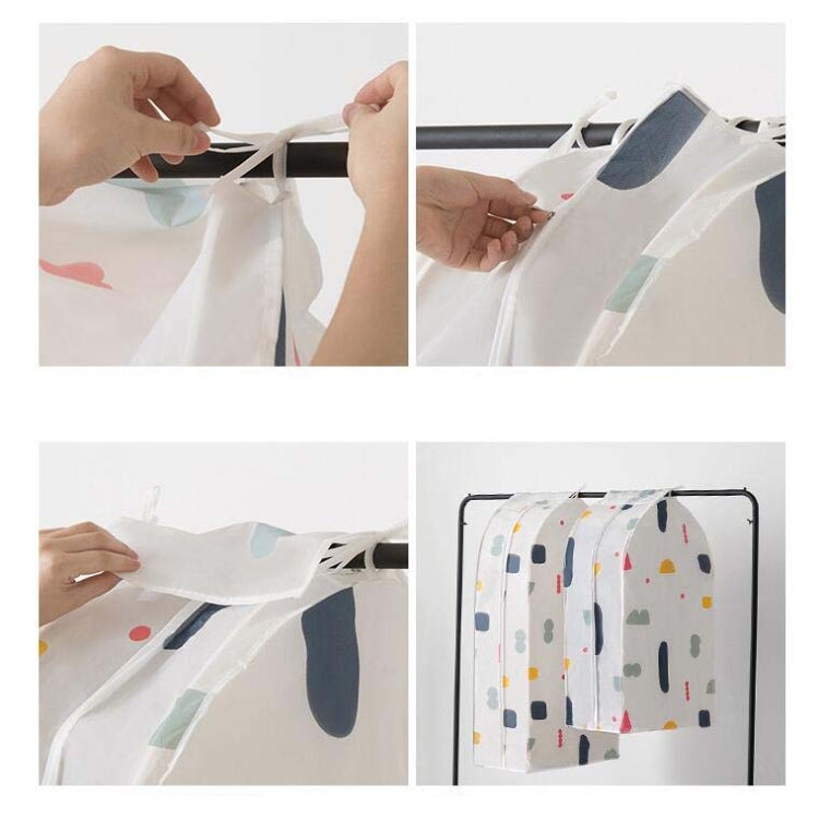 Dreidimensionaler Kleiderbügel-Taschen-Schrank Kleiderbügel-Taschen-Staubschutz, Klein, Groß