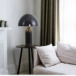 E14 LED Metal Mushroom Table Lamp Bedroom Decorative Table Lamp EU Plug, S Black, L Black, S White, L White, S Gold, L Gold