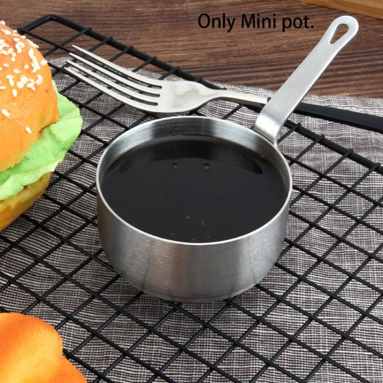 Stainless Steel Sauce Handle Mini Pot Cooking Tools, S, L