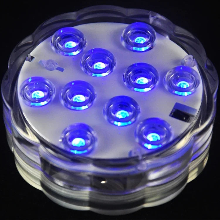 RGB Diving Knob Aquarium Waterproof Light Underwater Submersible Lamp
