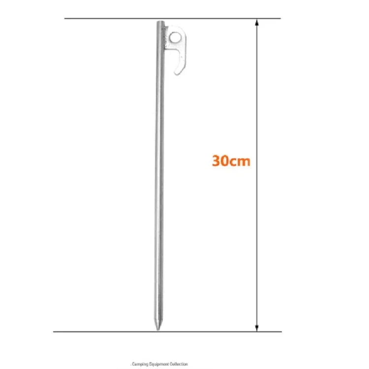 Outdoor langlebige 30 cm Edelstahl-Camping-Markisenzelt-Heringe für Campingreise-Zeltzubehör