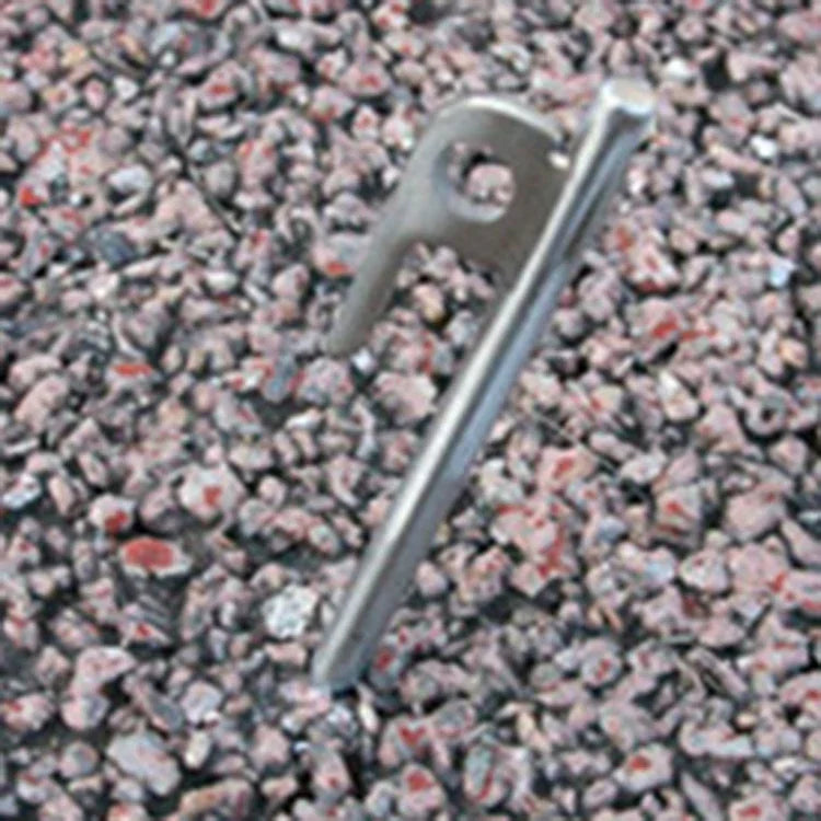Outdoor langlebige 30 cm Edelstahl-Camping-Markisenzelt-Heringe für Campingreise-Zeltzubehör