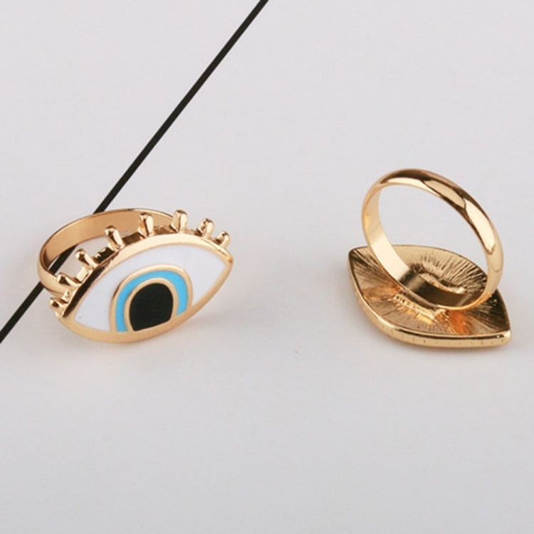 Harz Punk Ring Türkische Böse-Auge-Ringe