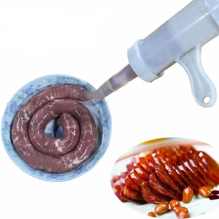 2 Stück Wurstmaschine Fleischfüller Handbetriebener Salami-Maker, 12x17x19 cm