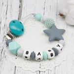 DIY Silikon Baby Schnullerclip Bunte Schnullerkette