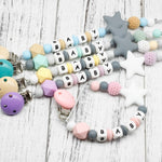 DIY Silikon Baby Schnullerclip Bunte Schnullerkette