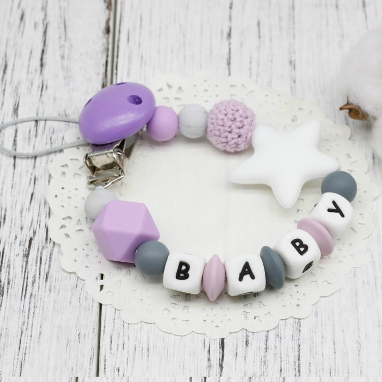 DIY Silikon Baby Schnullerclip Bunte Schnullerkette