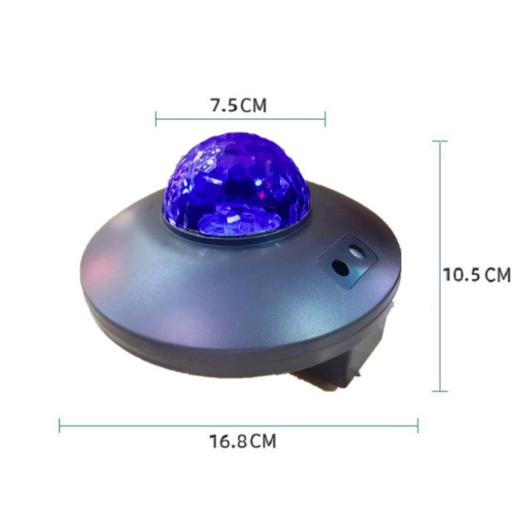 LED Wasserwellen Laser Sternenhimmel Projektor Licht USB Fernbedienung Bluetooth Sprachsteuerung Laserlicht Rotierende magische Ball Lampe