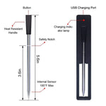 BBQ Küchen Drahtlos Bluetooth Smart Bratenthermometer, Lebensmitteltemperaturbereich: 0-100 Grad