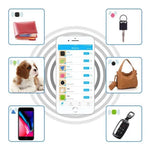 Mini-Tag, Smart-Tracker, Bluetooth-Locator, Alarm für Haustier- und Kindergeldbörse, Schlüsselfinder, Auto- und Motorrad-Tracker