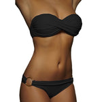 Sommer Sexy Damen Bikini Set Strandbekleidung Push-Up Badeanzüge, L, S, M
