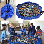 Tragbarer Kinder-Spielzeug-Aufbewahrungsbeutel, modischer praktischer Beutel mit Kordelzug, 100 cm, 45 cm