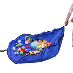 Tragbarer Kinder-Spielzeug-Aufbewahrungsbeutel, modischer praktischer Beutel mit Kordelzug, 100 cm, 45 cm