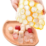 37 Gitter Eiswürfel Waben Eismaschine Form DIY-Form Eis am Stiel Formen Joghurt Eiswürfelbehälter Kühlschrank Leckereien Gefrierschrank