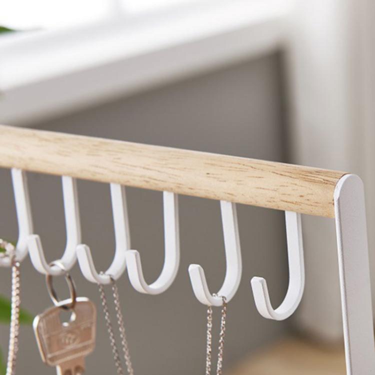 Haken Schmuckständer Handy Schmuck Brillen Desktop Zweischichtiger Präsentationsständer, Schmuckständer