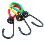 3 Stk. Outdoor-Campingzelt Elastisches Seilschnalle Hohe Elastizität Befestigungsgurte Campingzubehör, zufällige Farblieferung, Elastisches Seilschnalle